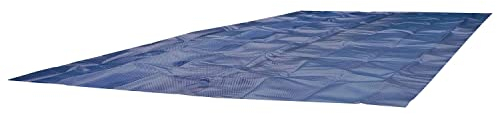 Poolpanda Premium Bâche à Bulles 700 x 400 cm Rectangulaire | Épaisseur 400 µm | Noir/Bleu | découpable | Couverture de Piscine Solaire | Chauffage de Piscine