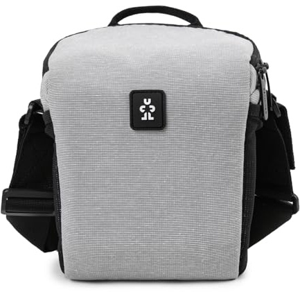 CRUMPLER Track Shot Camera Toploader 300, Kameratasche, grau meliert
