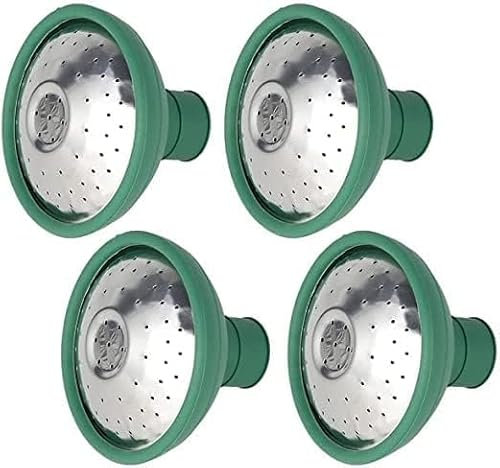 Universal Garden Watering Can Rose Head Watering Can Sprinkler Head for Watering Garden Plant Flowers Indoor & Outdoor Leakproof Water Sprinkler Sprayer Fits All Standard Size Watering Cans (4PCS)