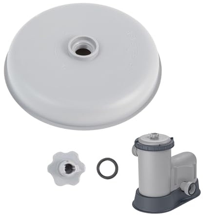P05425 Pool Pump Sand Filter Replacement Parts Set for Bestway Flowclear Filter Pumps Sand Filter System — Filter Cover Bleed Valve and Seal — Pool Pump Replacement Part Pool Accessories for Pool