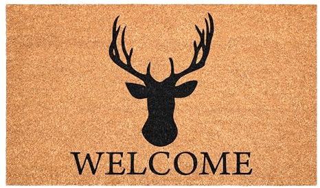 Calloway Mills 121472436 Deer Welcome Doormat 24 X 36