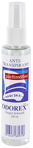 ODOREX Antiperspirant mot svett, 100 ml, förpackning med 12