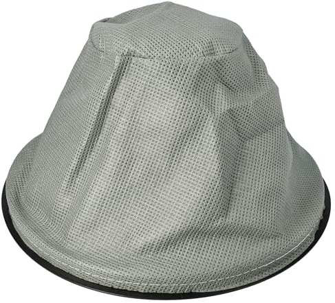 vhbw filtro a sacco compatibile con Ulsoni IP X0 aspiratore per camino, aspiracenere - Filtro di ricambio, lavabile nero/grigio