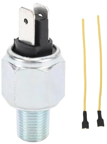 Precision Brake Light Switch 72023 51D, Hydraulic Brake Stoplight Switch with Cable for Touring FXD FXDWG FXST FLST XL, Essential for Brake Safety