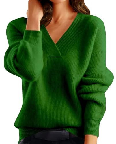 Suéter de mujer de invierno, cuello alto/cuello redondo, tallas grandes, suéteres de lana merino suave, camisetas clásicas Sweater Casual de casa jersey de cuello alto camiseta elegante en oferta
