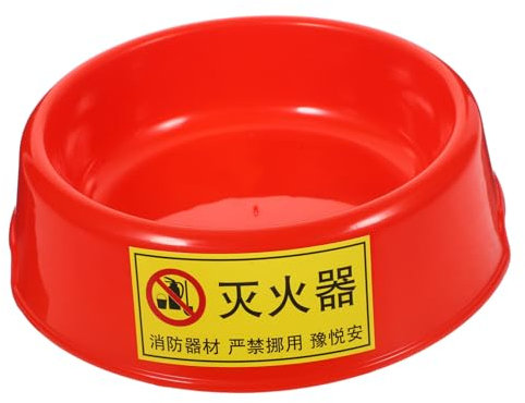 DIYEAH 4kg Leuchtender Feuerlöscherhalter Für Feuerlöscher Bodenhalterung Leicht Kompakt Tragbar Geeignet Für Auto LKW Mit Selbstleuchtendem Design Für Nacht Einfache Installation