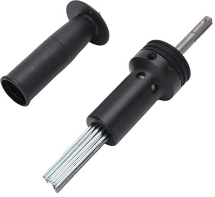Goshyda Adjunta de Escalador de Agujas, Adaptador de Escalador de Aguja Eléctrica, para Eliminación de Oxidación de Metal, Cincel de la Superficie de Cemento de Concreto, Eliminación de