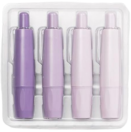 Generico Dispenser Per Nastro Adesivo,4 Pezzi Dispensatore Appiccicoso Retrattile - Rotolo Adesivo Per Scrapbooking,Per Progetti Di Fai Da Te Artigianato Con Carta Fotografica E Journaling Per Arte