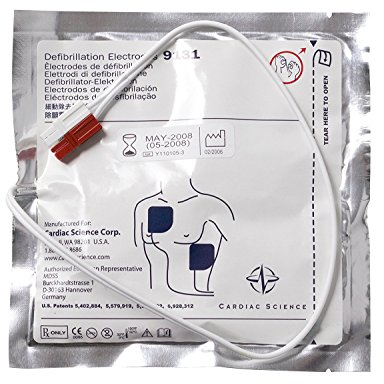 Cardiac Science Powerheart Aed G3 Elettrodi per defibrillatore, da adulto