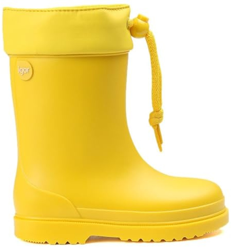 IGOR - Botas de agua amarillas de PVC, modelo infantil Amarillo Size: 27 EU