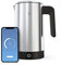 Smart iKettle 3 by Smarter - WiFi Internet Smart Kettle, Secure EU Servers, Stainless Steel Silver, Digital Temperature Control, iOS, Android App, Alexa Enabled, Keep Warm Function. 3000w, 1.8 Liters