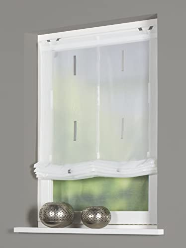 Home Fashion - Tenda a pacchetto in tessuto, 130 x 80 cm