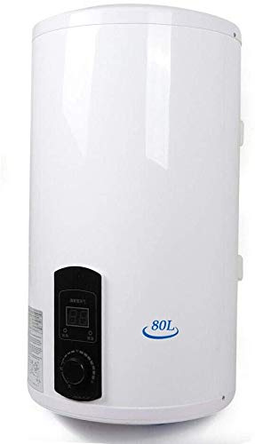 WUPYI2018 Elektrisk varmvattenberedare 80 L/100 L elektrisk varmvattenberedare 2 kW LED-skärm (80 L)