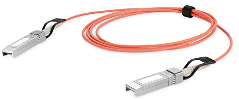 DIGITUS Universal SFP+ AOC-Kabel - 10 Gbit/s - 10m - Mini-GBIC - SFP-Modul - LWL Glasfaser Kabel - Multimode