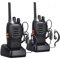Nestling 2pz Walkie Talkie,88E Lunga Distanza 16 Canali Due-Via Radio - FM Ricetrasmettitore Handheld con LED Luce Auricolare ed Auricolari Originali