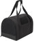 Katzentragetasche, Haustiertragetasche, Faltbare Hundetragetasche Transporttasche Transportbox, für Hunden oder Katzen, Schwarz,Größe 2: 31x49x31 cm