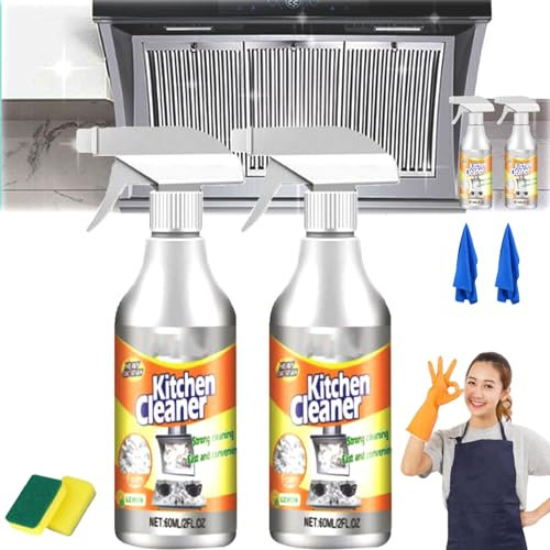 Sciasi Kitchen Foam Cleaner, Sciasi Foam Cleaner, Kitchen Sink Foam Cleaner, Kitchen Foam Cleaner Degreaser Cleaning Spray, Kitchen Cleaner Spray, Multi-purpose Foam Cleaner (2pc)