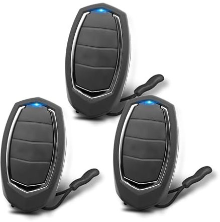 Wvoillty 433,92 Mando Garaje,3 Unidades Mando Garaje Clonador Compatible con MOTORLINE Falk MX4SP MXS4SP MX5SP RCM DSM,Mando Puerta Garaje