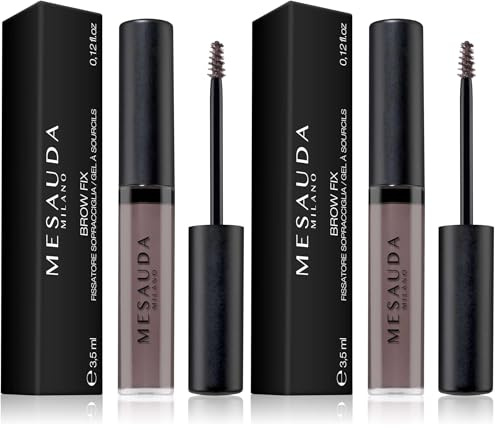 Mesauda Milano BROW FIX - Fissatore Sopracciglia - 11 g (Confezione da 2)