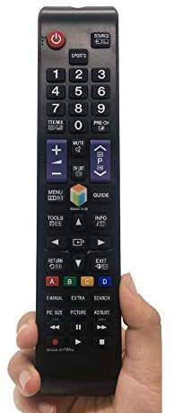 MYHGRC telecomando BN59-01198Q di ricambio per Telecomando Samsung Smart TV UE32J6250 UE40J6275 UE43J5600AK UE43J5605 UE48J5550 UE50J6200 UE55J5605 UE60J6200 UE65JU6475 UE75JU6450