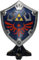 First 4 Figures Zelda Hylian Shield Standard Edition Statuette PVC 29 cm, BOTWHS, Schwarz
