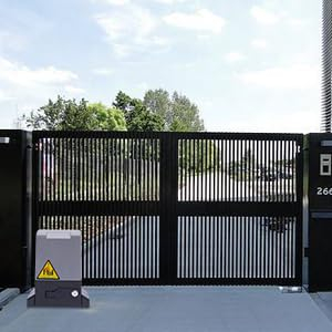 Starker Türöffner Elektrisch | 550W Motor | Automatische Schließfunktion | Wasserdicht IP44 | Infrarotsensoren | 1200kg Tragkraft