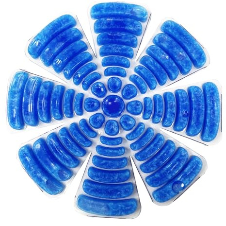 Pack de glace pour casque Accessoires de refroidissement pour casque d' | Pack froid rafraîchissant pour jardinage, vélo, sport, chantier, randonnée, camping, pêche, chaleur,