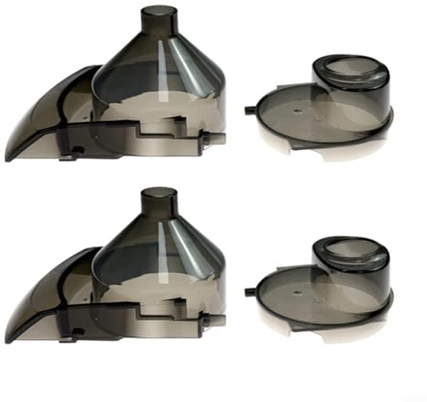 2 stycken trattar för Baby Brezza mjölkpulverdispenser, reservdel av PP för enkel installation och förbättrad hygien vid mjölkberedaren