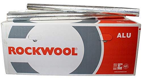 Steinwolle Rohrisolierung Rockwool 800 alu 89 x 40 mm