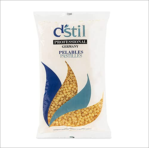 Dstil 1 kg Honig Wachs Waxing Perlen zur Haarentfernung Augenbrauen Gesicht Achseln Arme Beine Bikinibereich Intim Enthaarung Brazilian Waxing Wax beads 1 kg