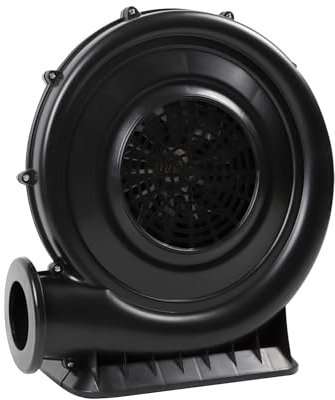 OBLLER 250W Electric Blower Air Pump for Bouncy Castle, Black, Air Blower, Blower for Inflatable, Castle