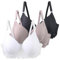 XCXC 3er Pack Damen BHS mit Bügel 85–115 B/C Große Größen Push-Up Spitzen-BH mit Verstellbaren Trägern Leicht Atmungsaktiv Komfort Unterwäsche für Alltag und Freizeit