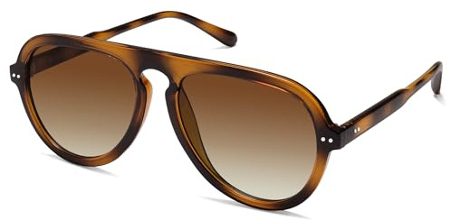 SOJOS Gafas de sol retro piloto mujer hombre Vintage plástico moda UV400 protección gafas de sol SJ2255