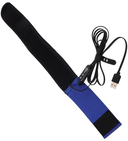 DOITOOL Bande Chauffante USB Réglable pour Objectif D'appareil Photo et Télescope, Anti-buée et Condensation, Diamètre 88mm, 3 Niveaux de Température, Ceinture Chauffante en Tissu