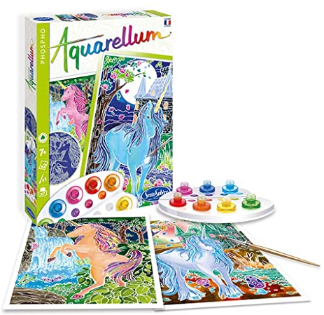 Sentosphère 3906412 - Malset Aquarellum Nachtleuchtend Einhorn