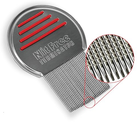 Nit Free Terminator Head Lice Comb - (Color May Vary) Pack of 6