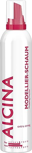 ALCINA Modellier-Schaum | extra starker Halt | 1x 300 ml | beschwert nicht | schenkt Sprungkraft | mehr Volumen
