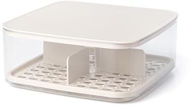 Dpb Amuse Plus, boite à fromages Professionnel avec plateau, grande taille, couleur Sable, en matière TRITAN (Incassable)