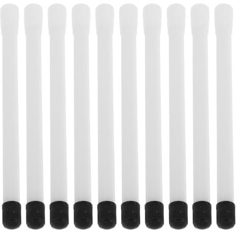 Gatuida 10 Pz Prolunga Stelo Valvola in Plastica Aste Di Prolunga Valvola Pneumatico Per Un Facile Gonfiaggio Valvola Scooter Elettrico Fornitura Valvole Diritte Estensione Ugello