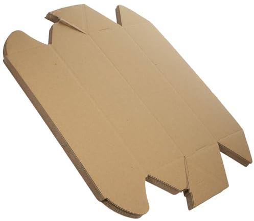 FUNNETOYU 10 pièces Boîtes Expédition Triangulaires Carton pour Tubes Envoi Légers et Portables Rangement et Protection Affiches Dessins et Bouteilles de Vin