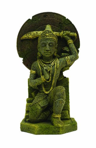 Rosewood Décoration pour Aquarium Bouddha Guerrier Grand