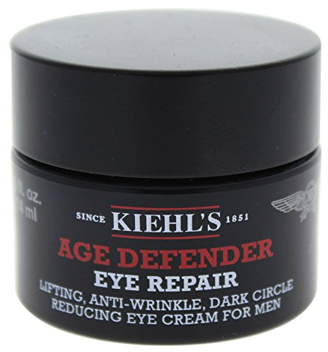 Kiehl's Age Defender Eye Repair for Men with Rye Seed & Linseed Extracts, Visibly Smooth's the Appearance of Fine Lines, 14Ml