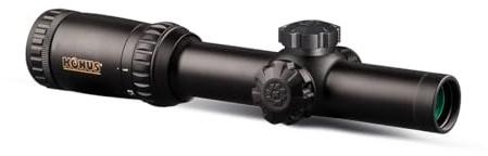 KONUS | KONUSPRO M-30 1-6 x 24 jaktgevär-look, handjusterbar, 1–6 x 24 zoom, upplyst cirkelvisare