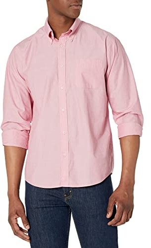 Brooks Brothers Camisa Deportiva de Hombre, Luz roja, X-Large