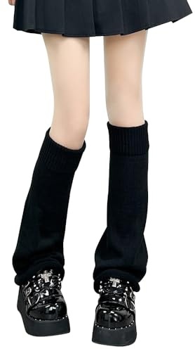 KBRPEY Femme Jambières Guêtres Leg Warmers Mignon Mode Chaussettes longues pour bottes Coussinets de legging pour femmes et filles - Cadeau de Noël