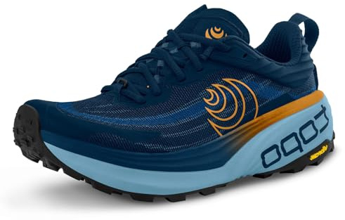 Topo Athletic herr Vista lättviktiga bekväma 5 mm Drop Trail löparskor, sportskor för stigen