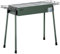 Outsunny Barbacoa de Carbón Barbacoa Portátil 94x39x70 cm con 2 Parrillas de Acero Inoxidable y 2 Especieros para Acampar Picnic Camping Jardín Verde Oliva