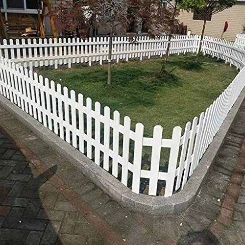 Clôture en Bois pour Jardin extérieur 168 Blanc 60 x 35 x 20 cm (Blanc 122 x 90 x 60 cm)