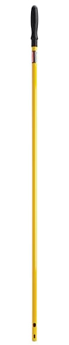 Rubbermaid Commercial Products 58 inch Straight Fixed HYGEN Quick Connect Handle - Yellow