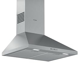Bosch DWP64BC50B Series 2, Wall-mounted cooker hood 60 cm Stainless steel